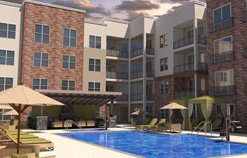 Bdx at capital village | pool rendering